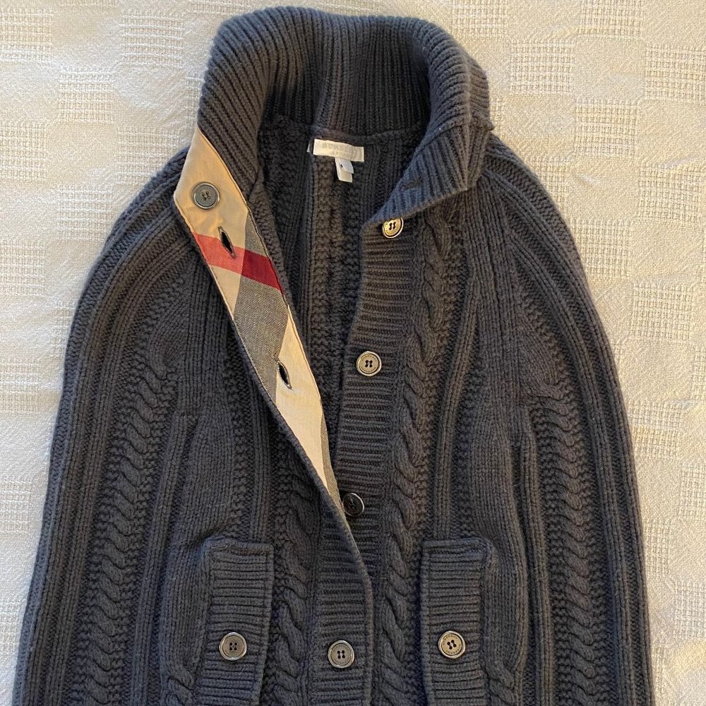 Burberry Sweater Cape
